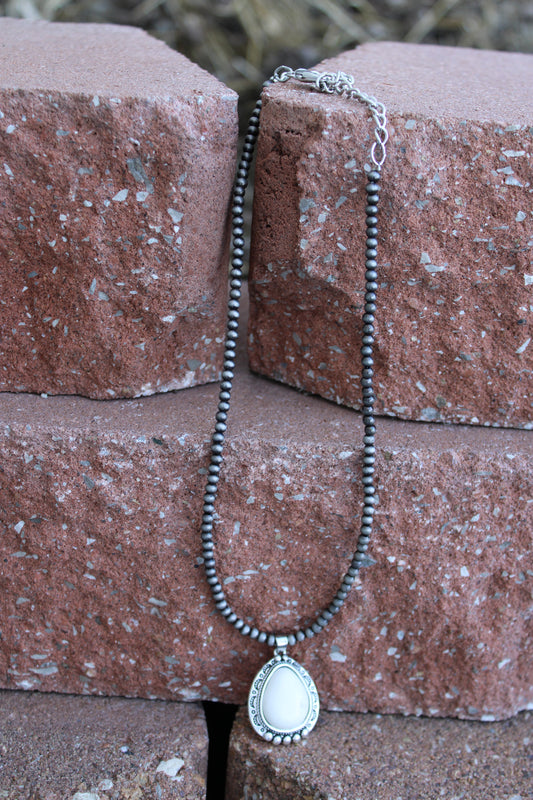 Silver Eclipse Necklace