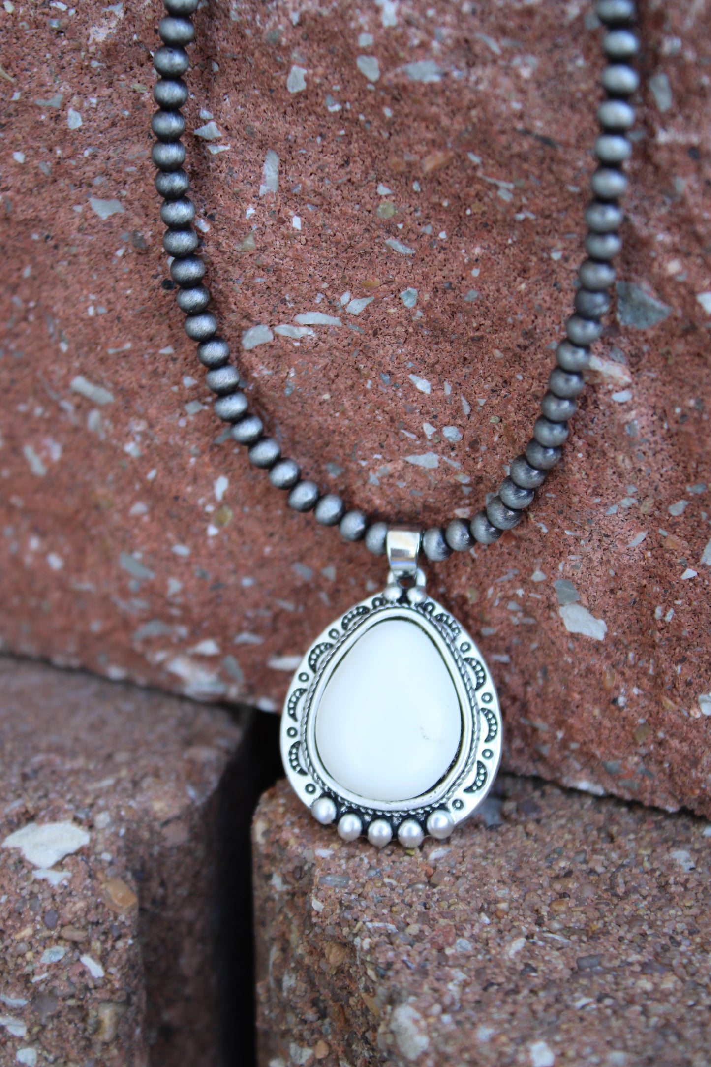 Silver Eclipse Necklace