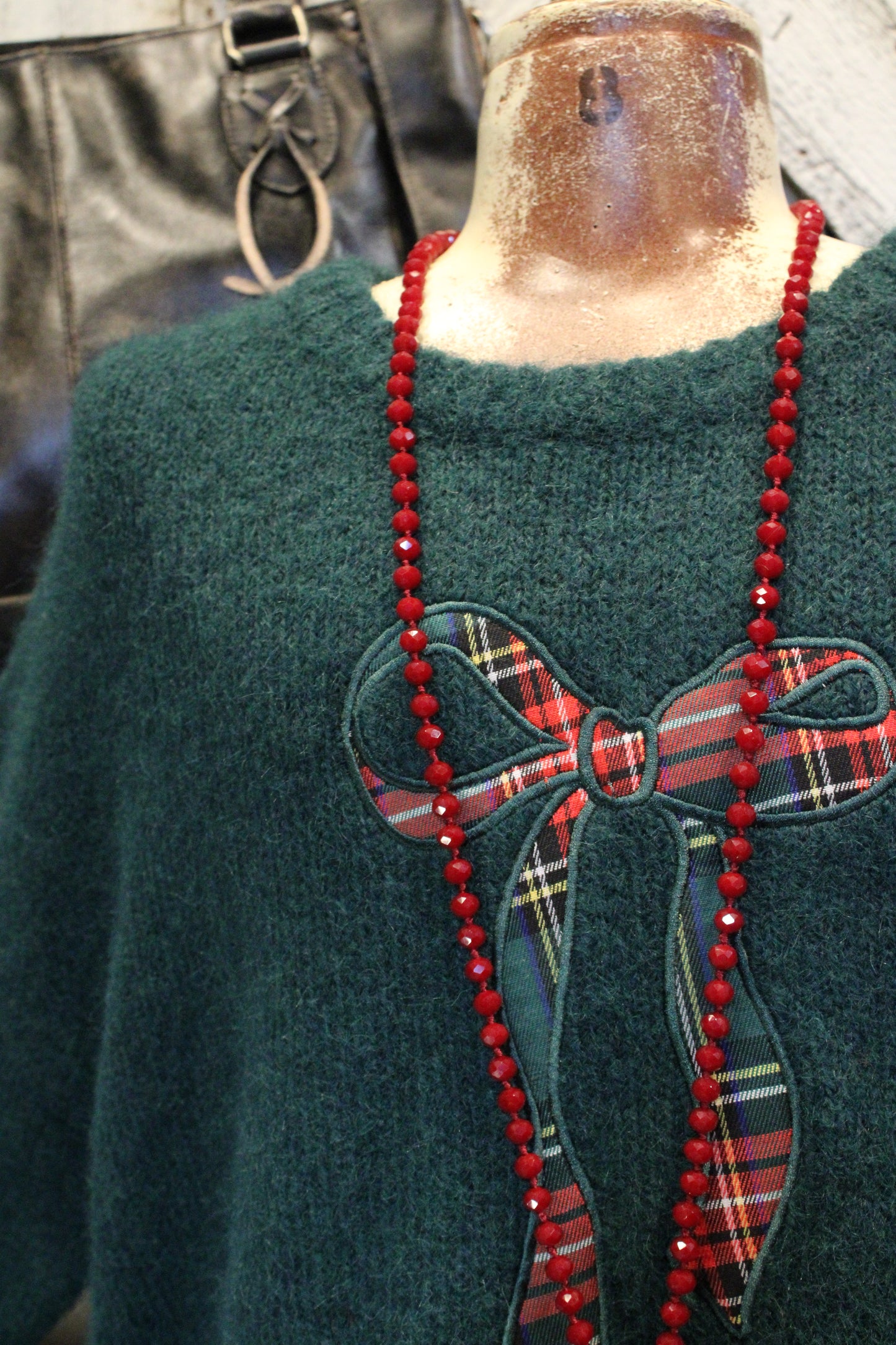Evergreen Bows Sweater