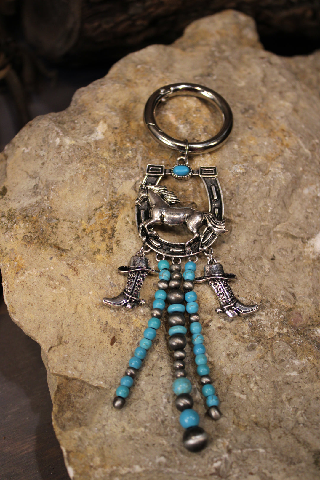 Kick Up Your Boots Keychain