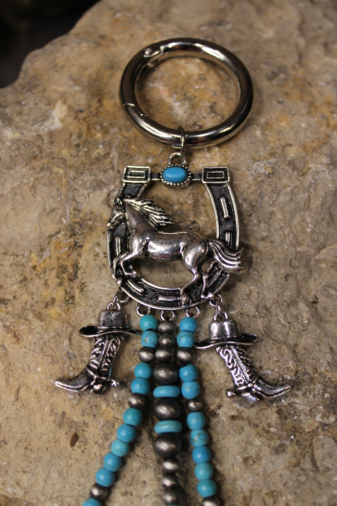 Kick Up Your Boots Keychain