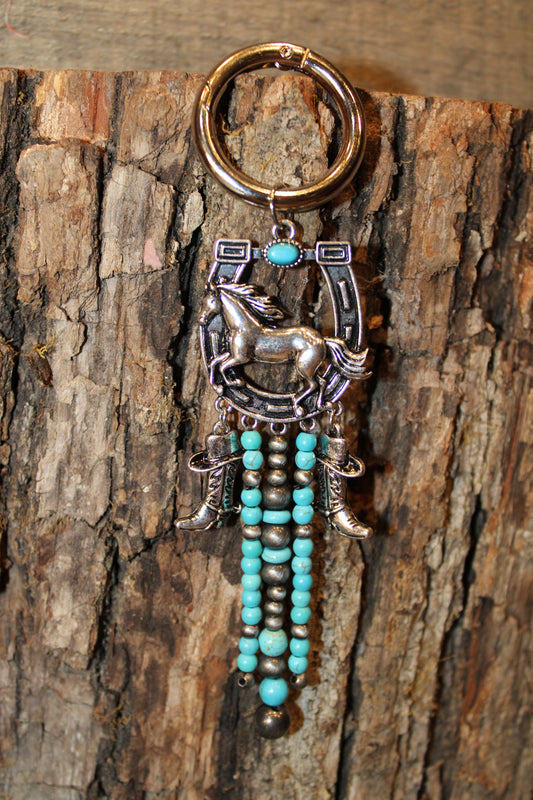 Kick Up Your Boots Keychain