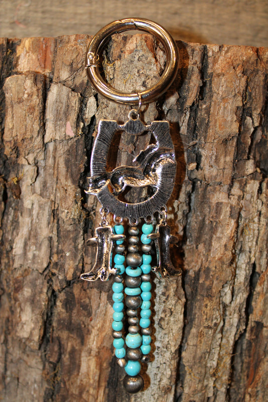 Kick Up Your Boots Keychain