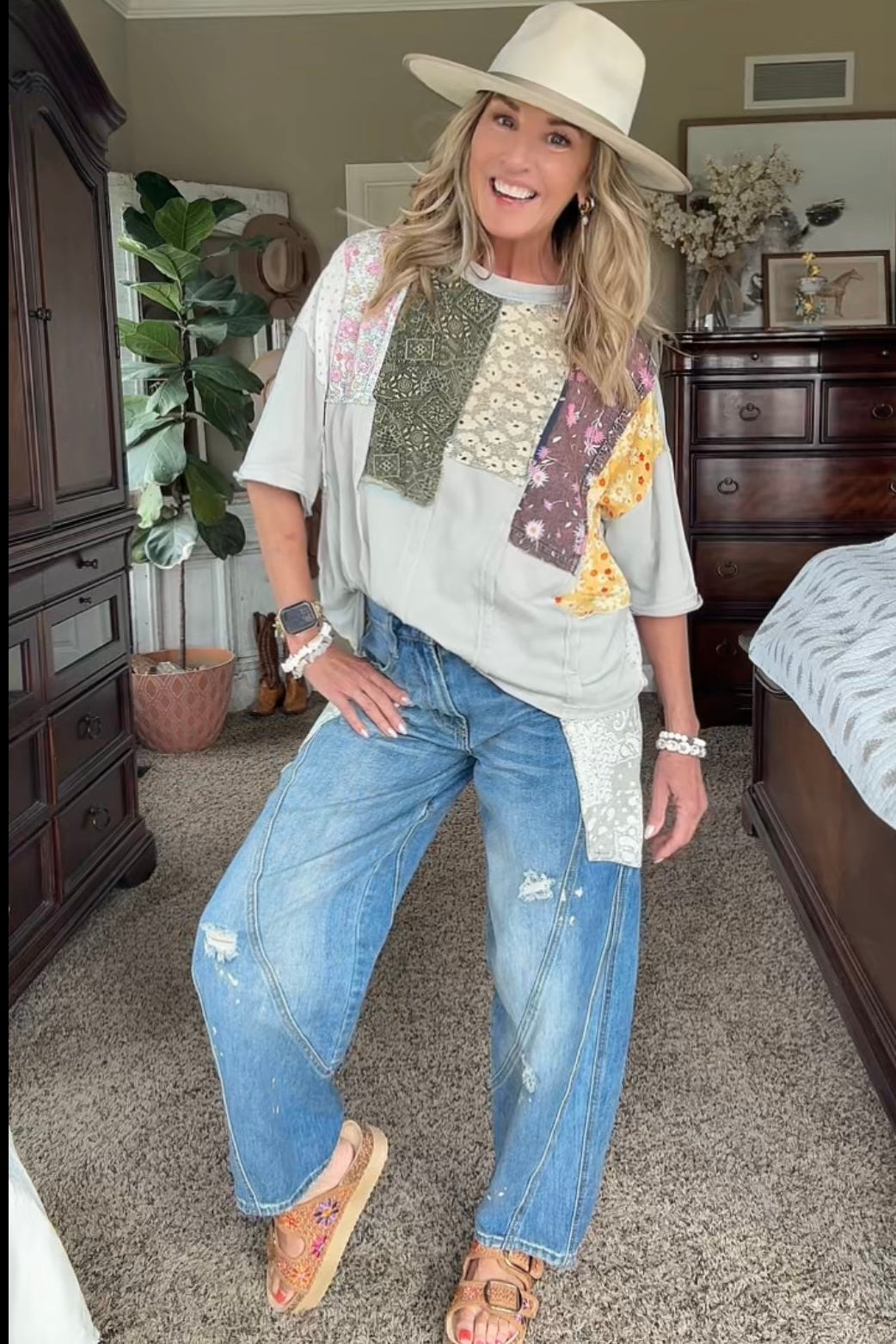 Petal Parade Casual Top