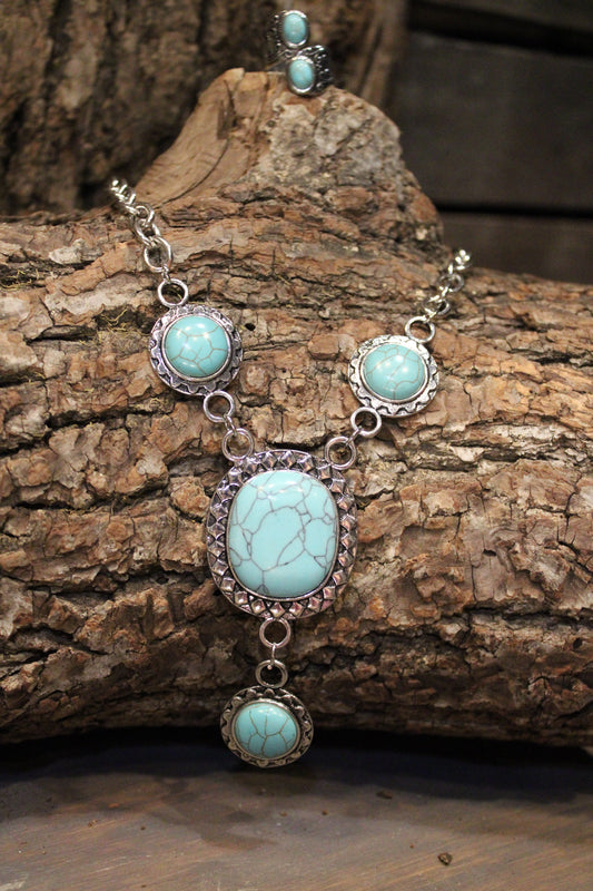 Turquoise Parade Necklace