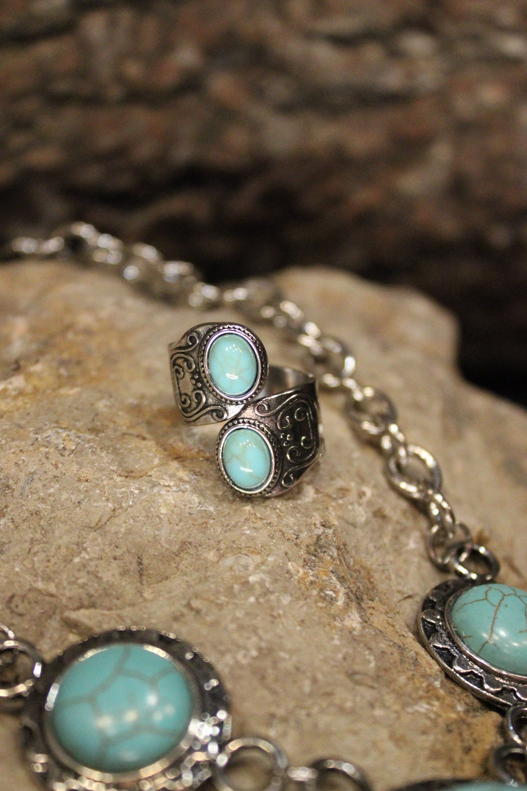 All Wrapped Up Turquoise Ring