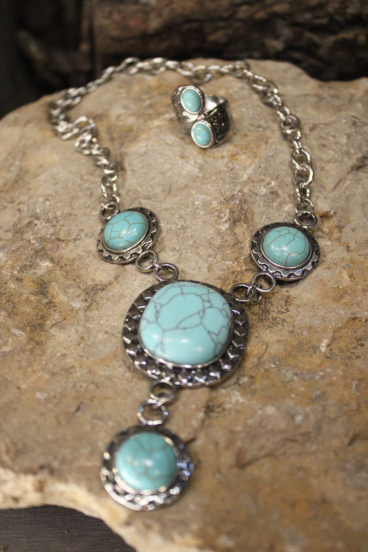 Turquoise Parade Necklace