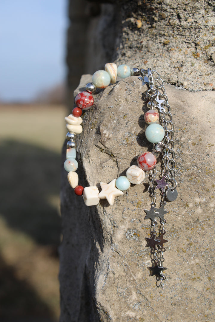 Natural Stone Neptune Bracelet