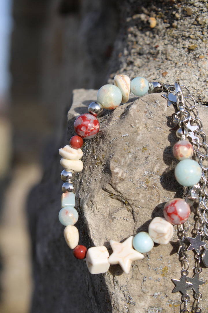 Natural Stone Neptune Bracelet