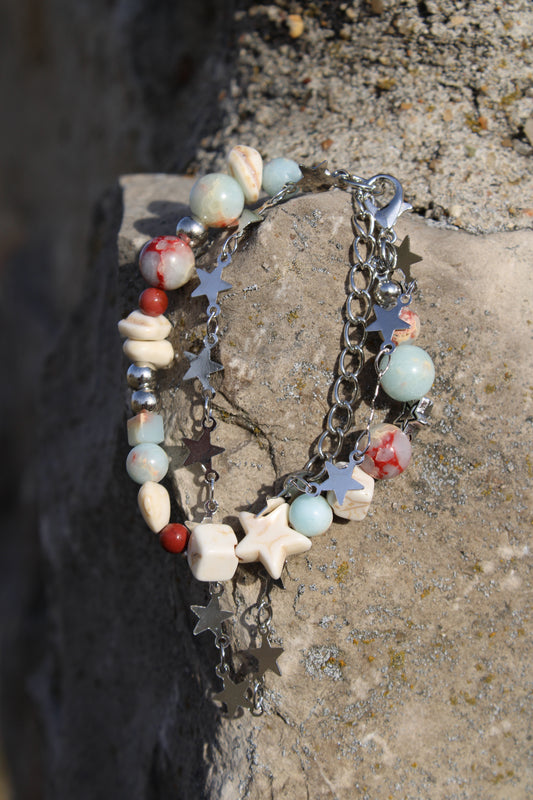 Natural Stone Neptune Bracelet