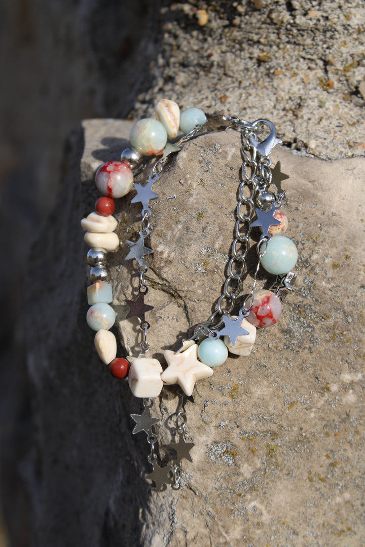 Natural Stone Neptune Bracelet