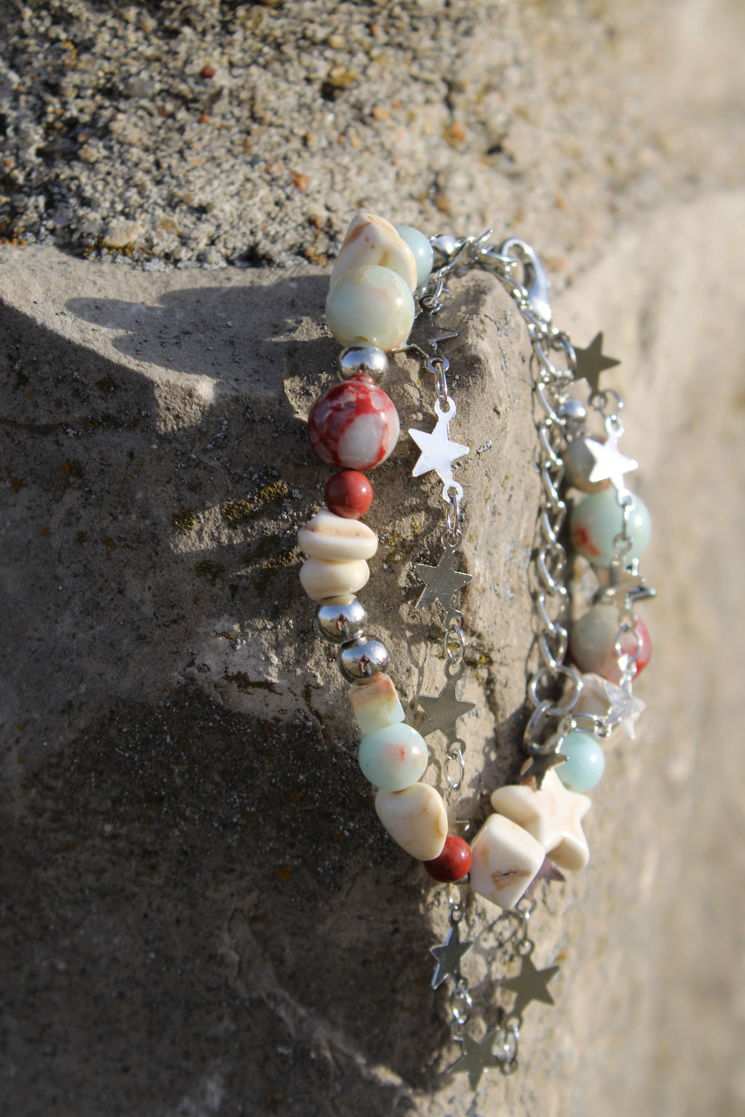 Natural Stone Neptune Bracelet