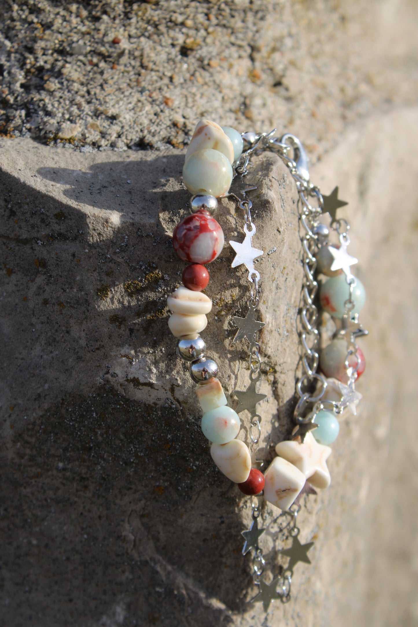 Natural Stone Neptune Bracelet