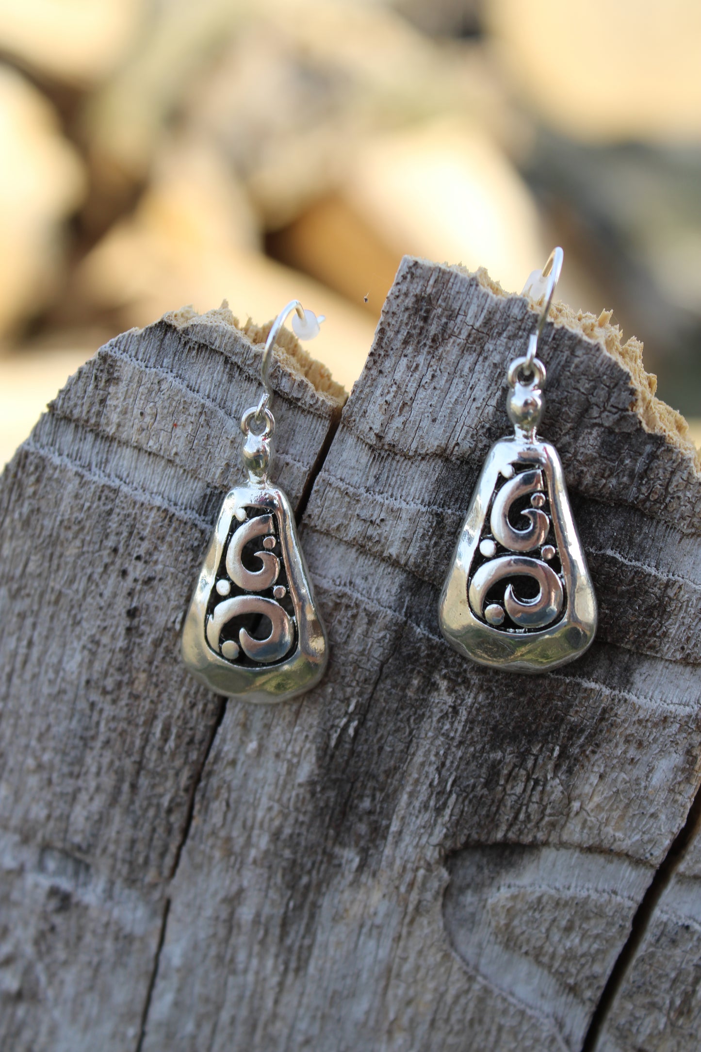 Silver Tides Earrings