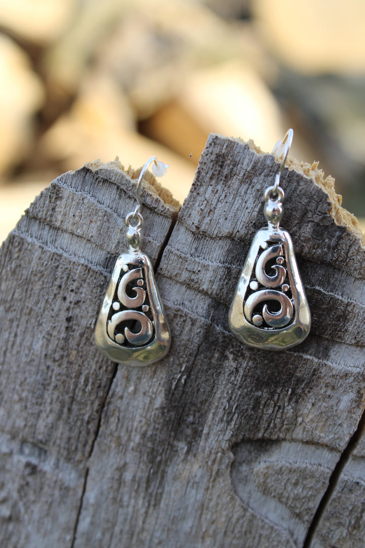 Silver Tides Earrings