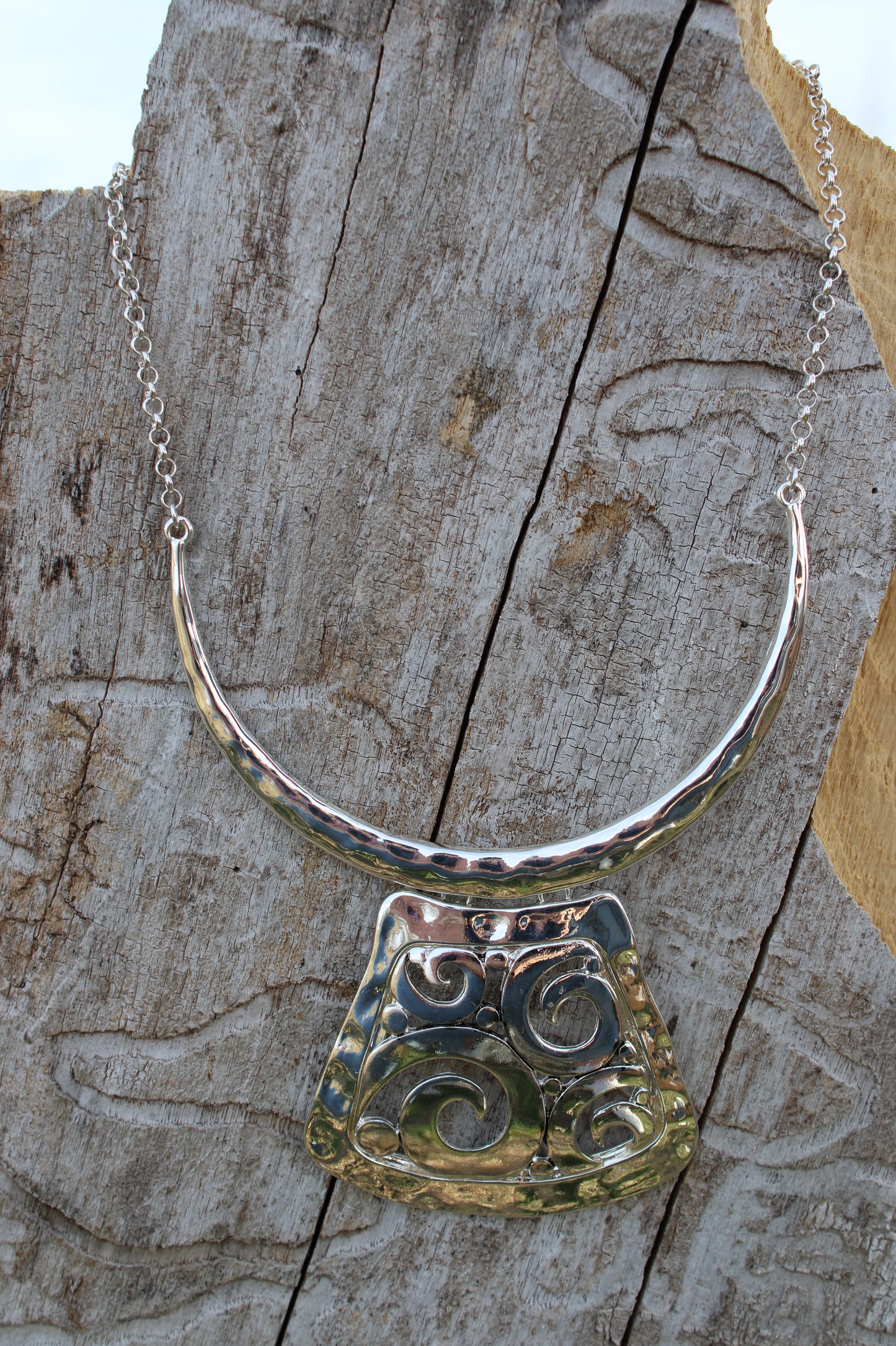 Silver Tides Necklace