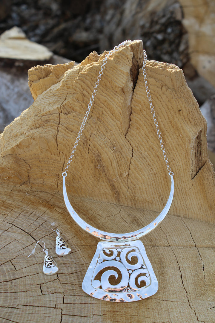 Silver Tides Earrings
