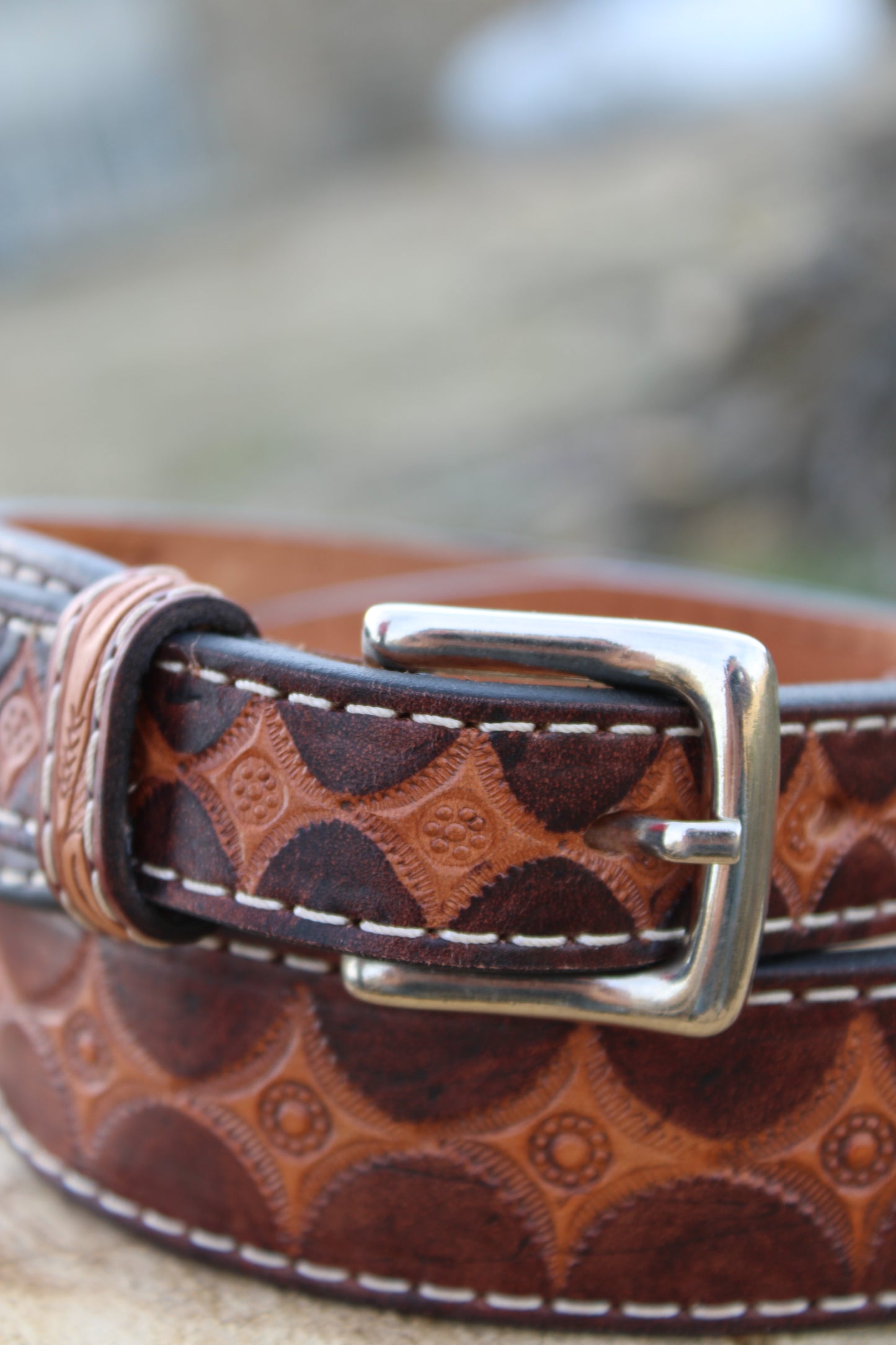 Desert Star Leather Belt