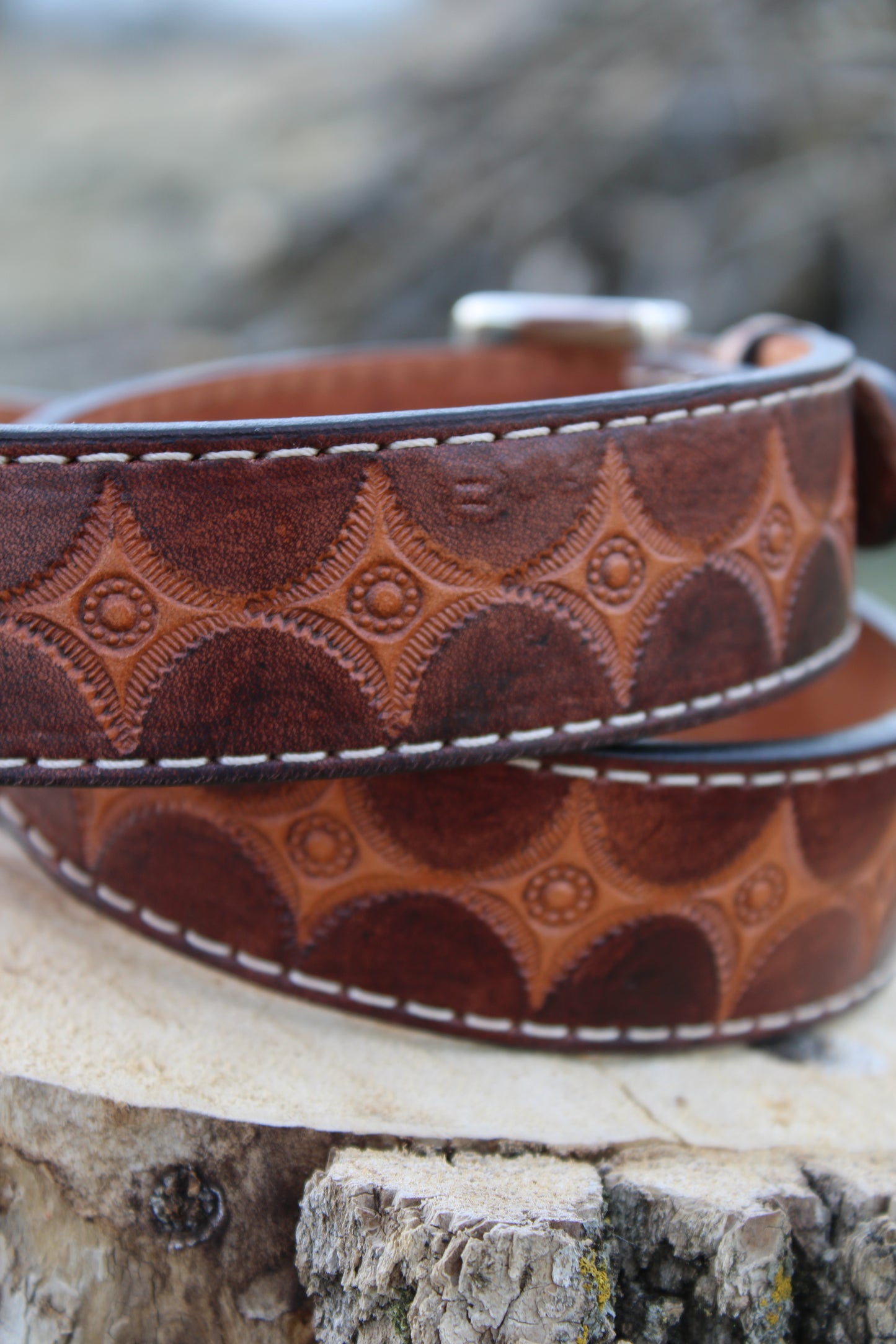 Desert Star Leather Belt
