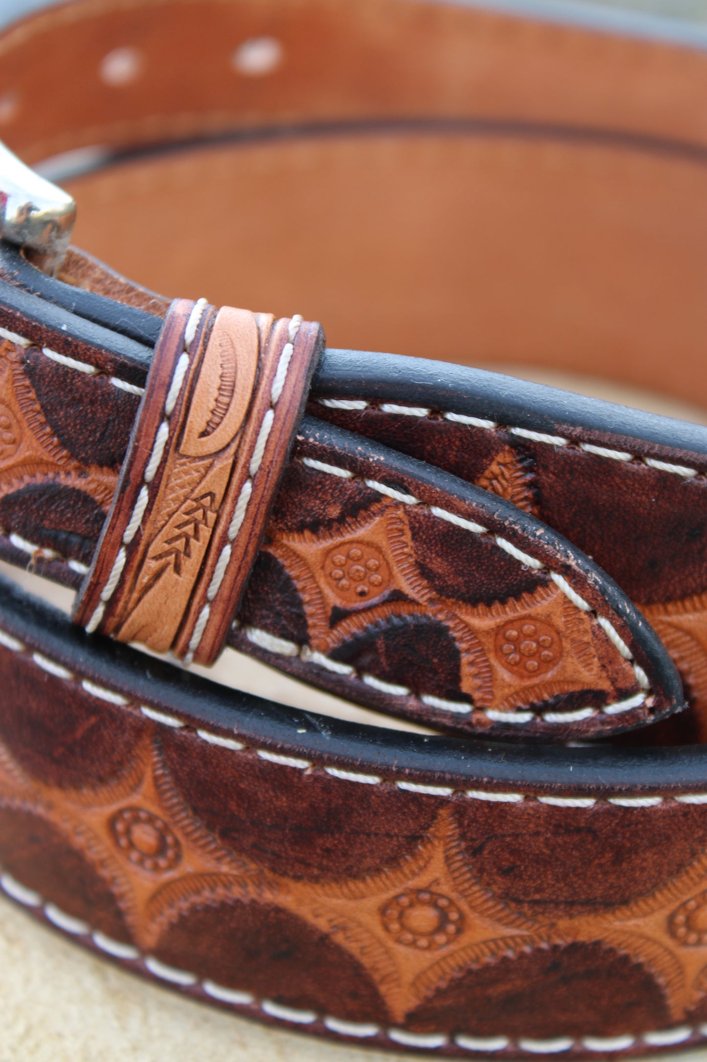 Desert Star Leather Belt