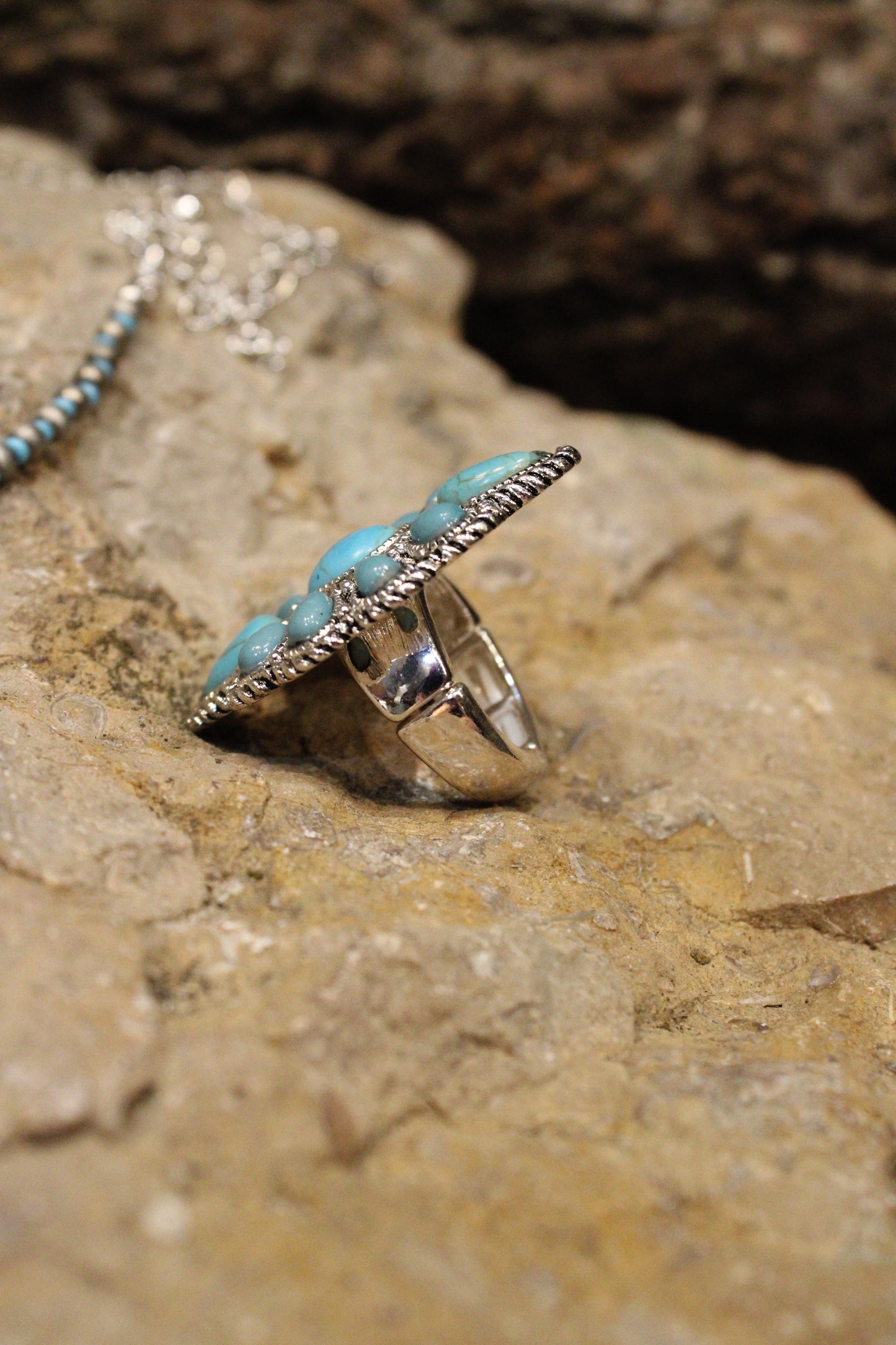Turquoise Multi-Stone Estate Ring