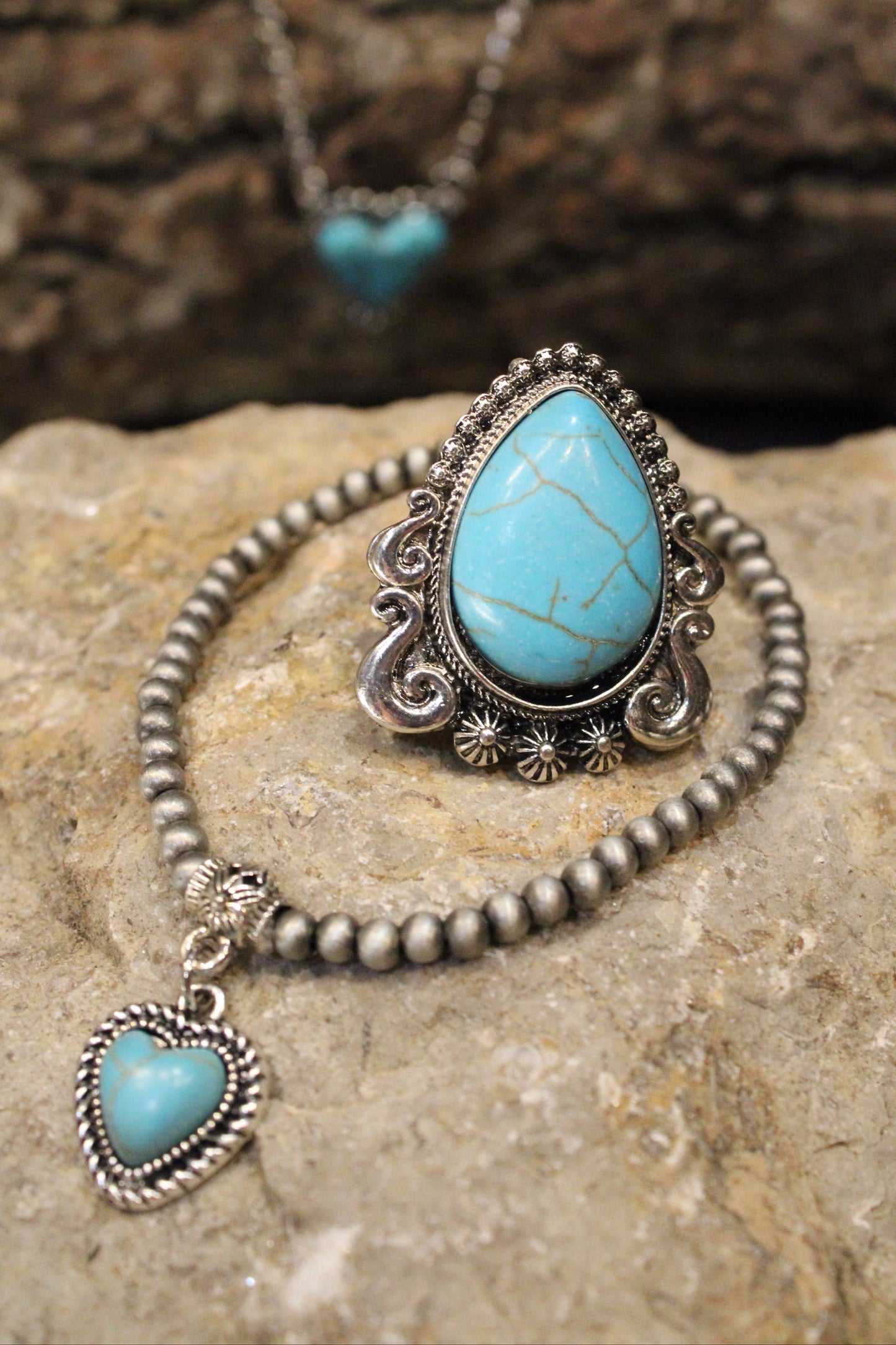 Heart Stretch Bracelet