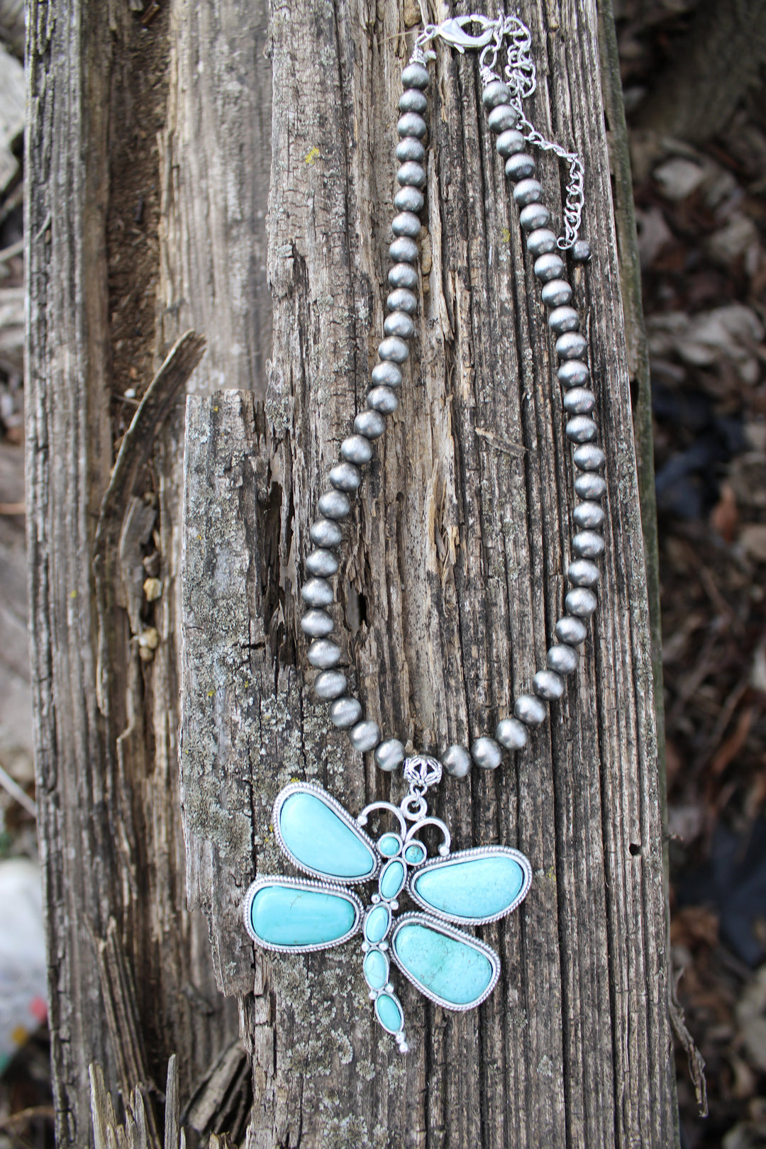 Lucky Lagoon Dragonfly Necklace