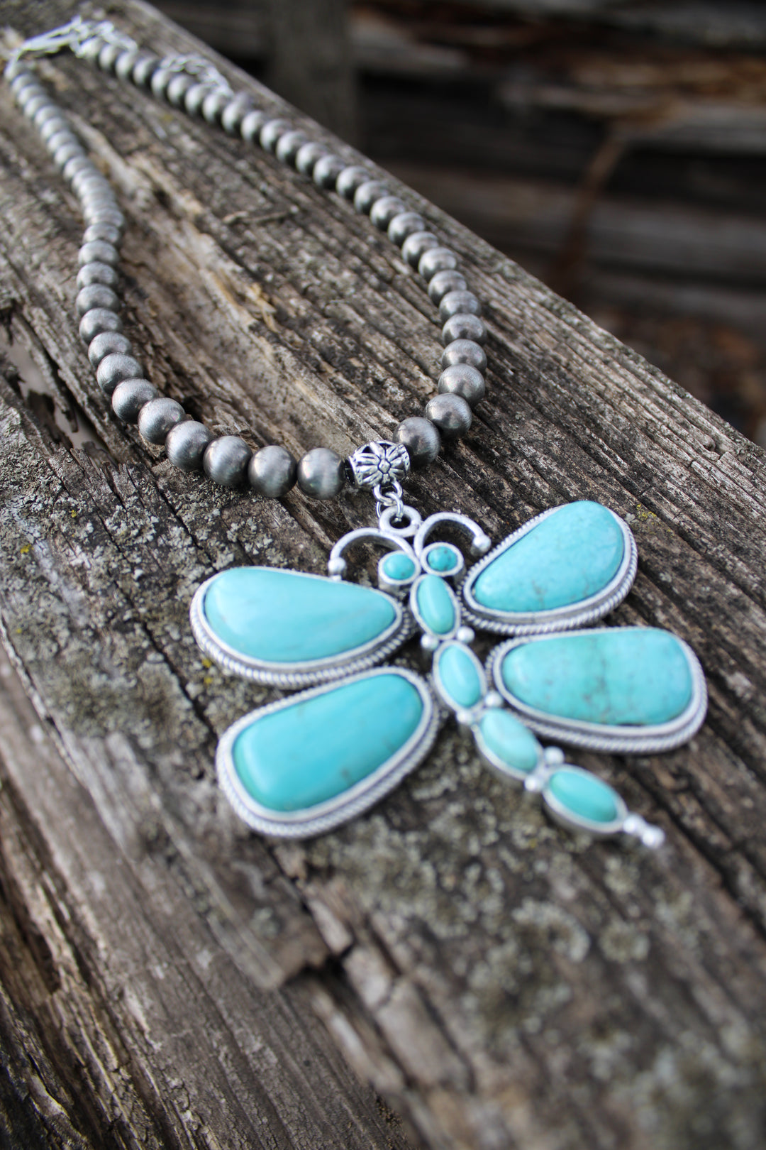 Lucky Lagoon Dragonfly Necklace