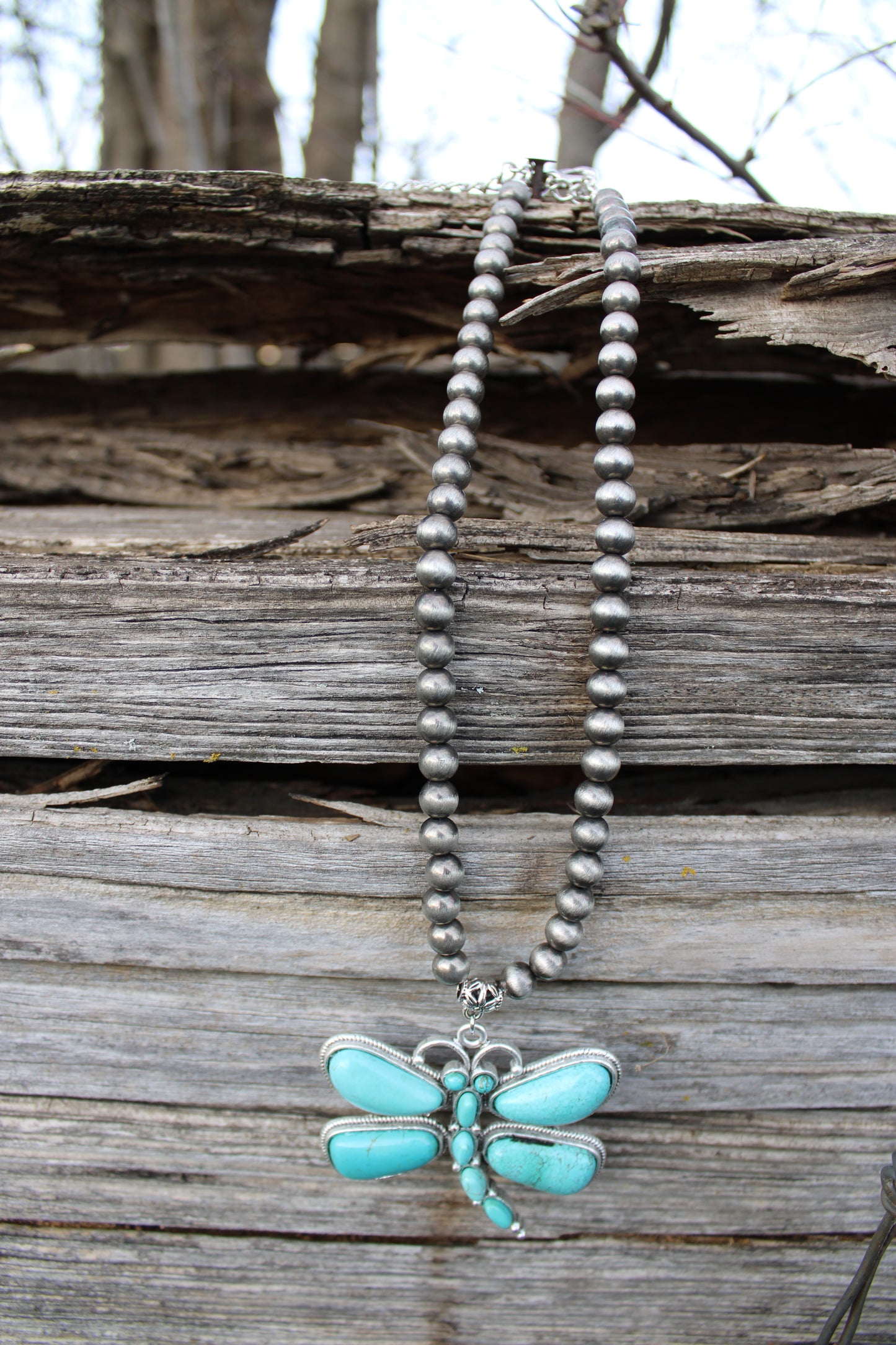 Lucky Lagoon Dragonfly Necklace