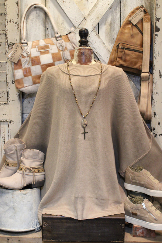 Pop Of Light Mocha Sweater