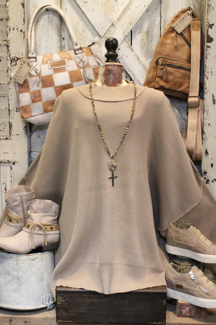 Pop Of Light Mocha Sweater