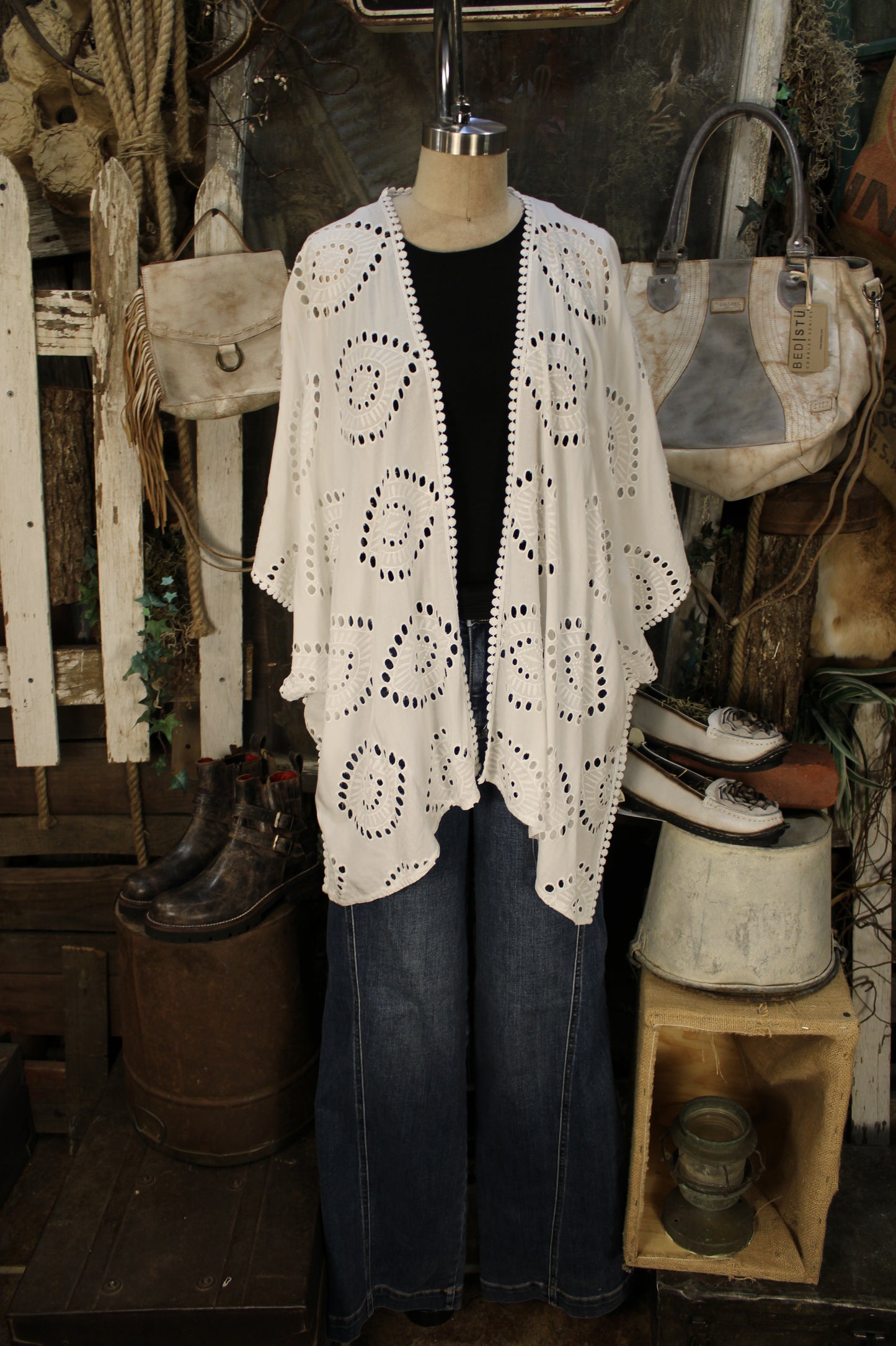 High Tide Cotton Kimono