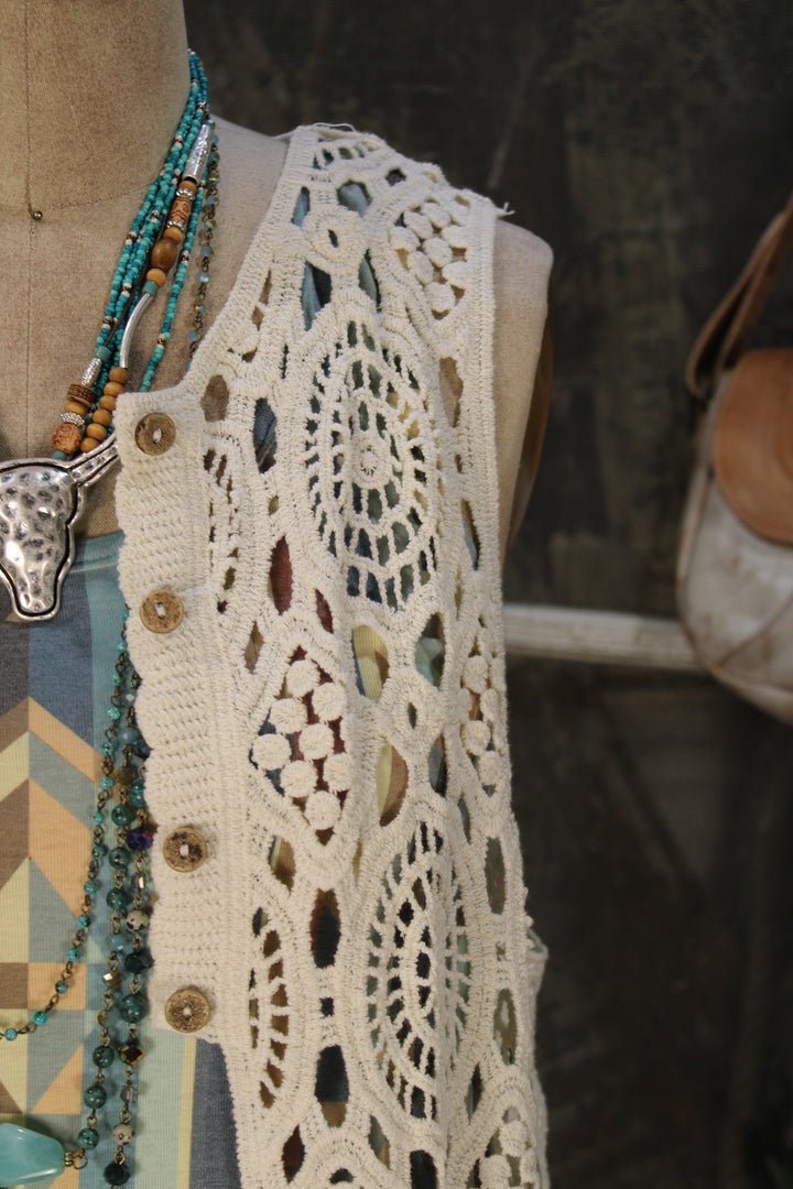 Soft Haven Crochet Duster
