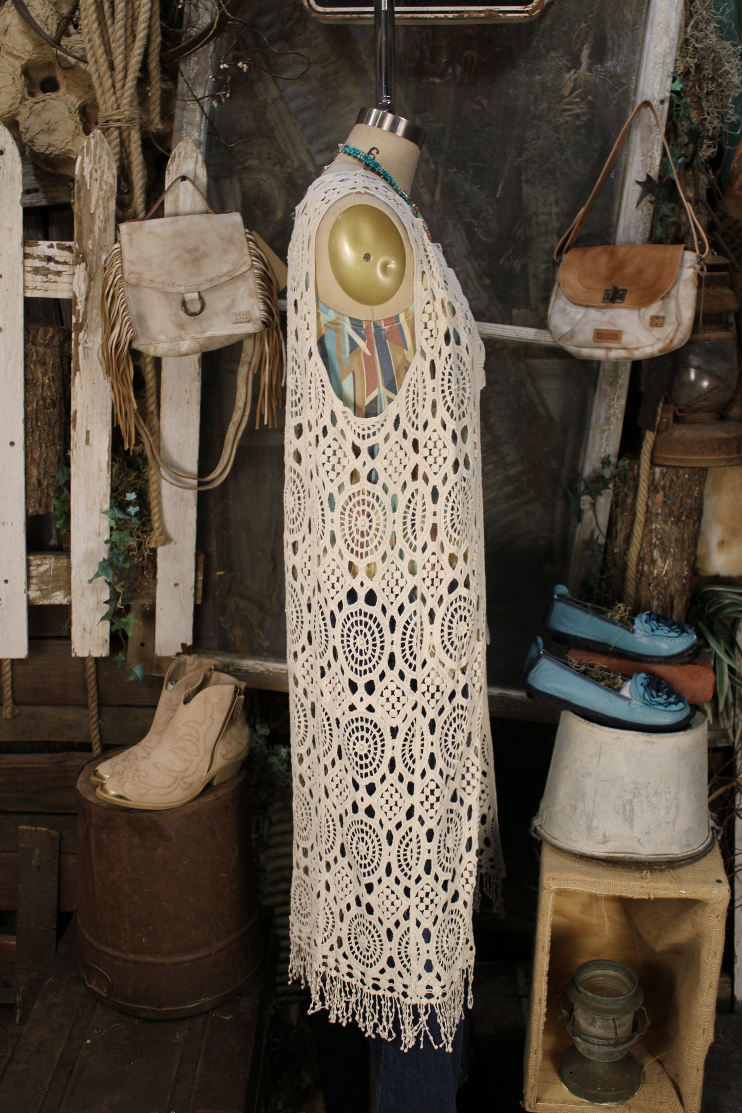 Soft Haven Crochet Duster