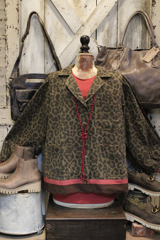 Can’t Be Tamed Leopard Jacket