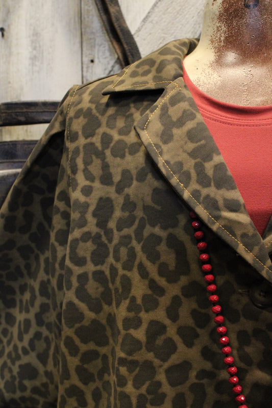 Can’t Be Tamed Leopard Jacket