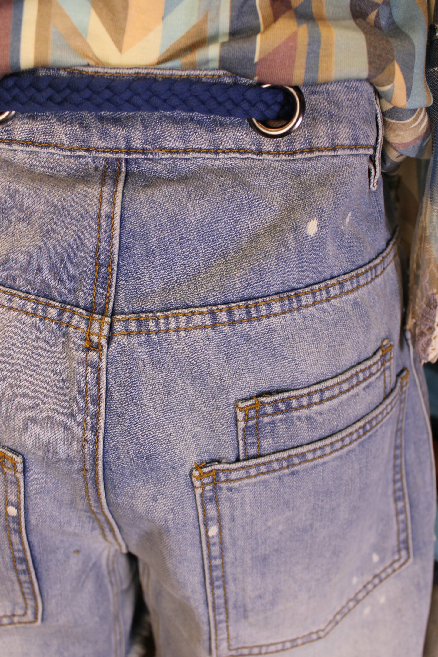Anchors Away Denim Shorts