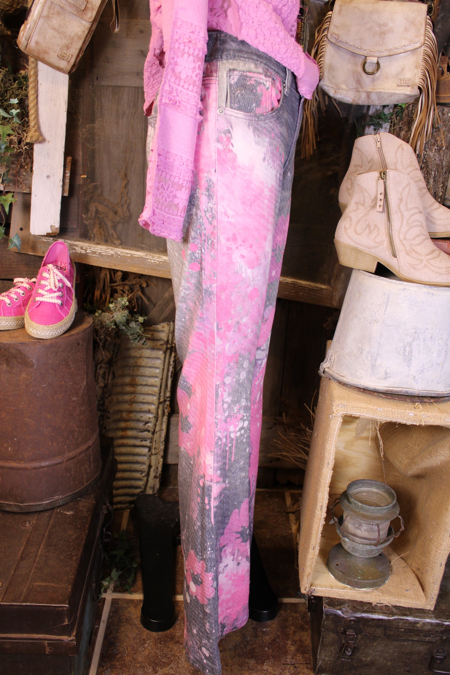 Sundance Splash Flare Jeans