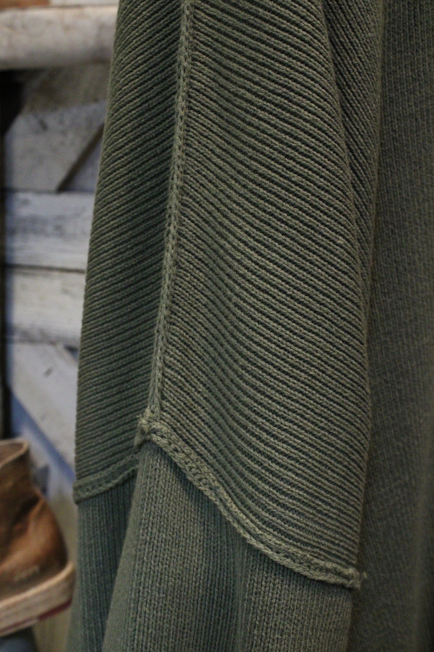 Pop Of Light Olive Sweater