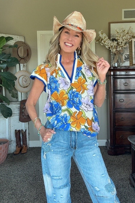Garden Glow Blouse