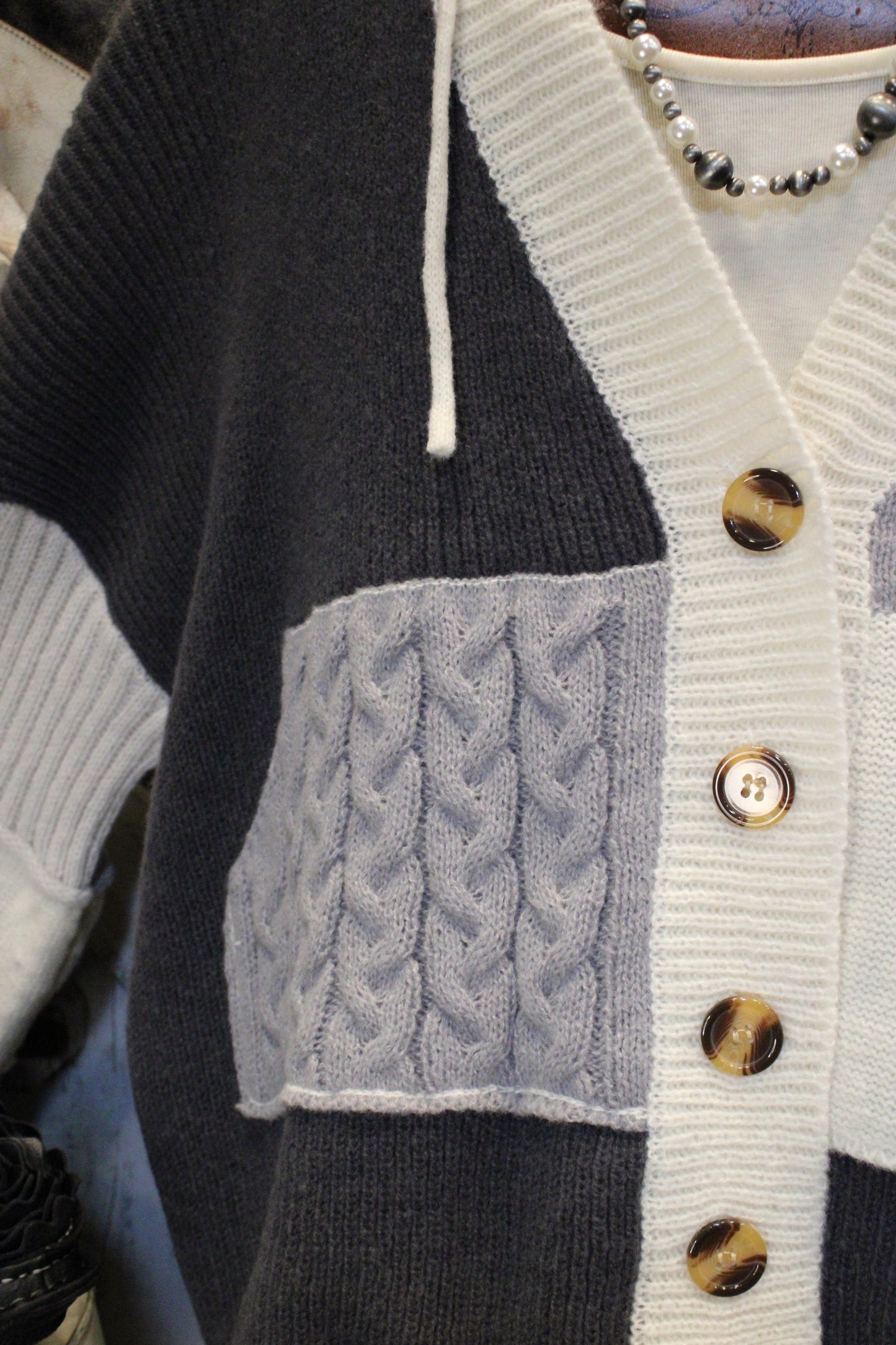 Mountain Mist Hooded Cardigan