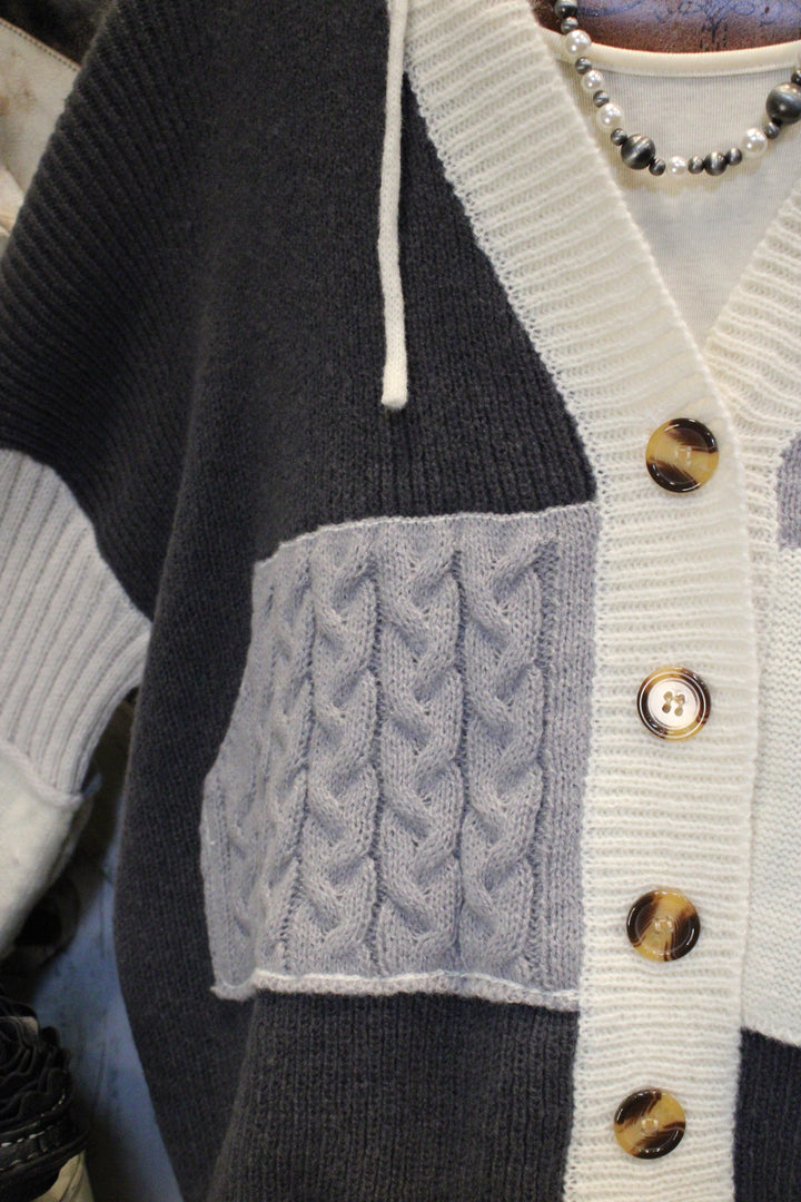 Mountain Mist Hooded Cardigan