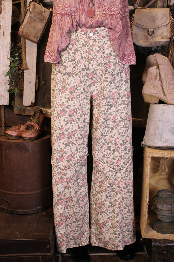 Rustic Rose Pants
