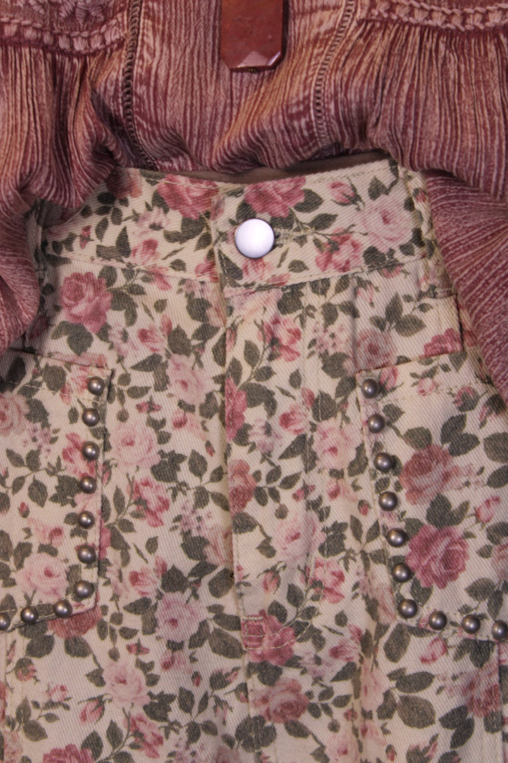 Rustic Rose Pants