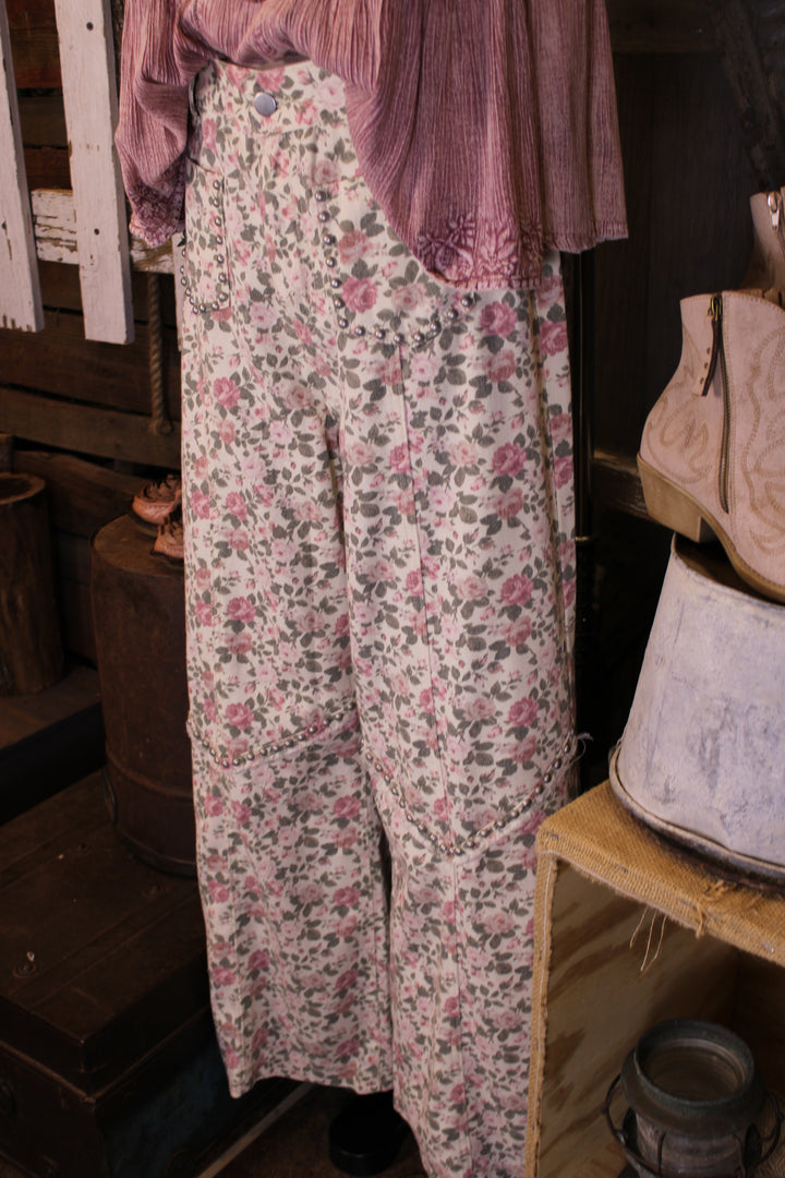 Rustic Rose Pants