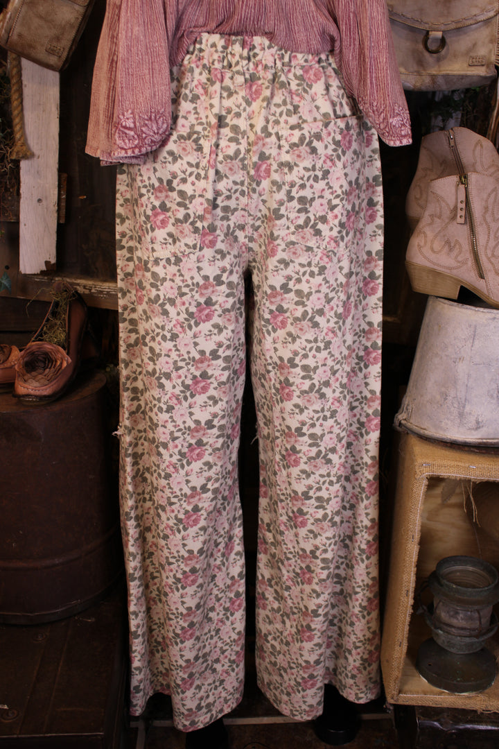Rustic Rose Pants