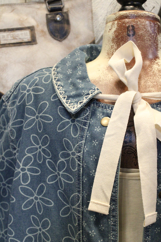 Bloom Stitch Denim Jacket