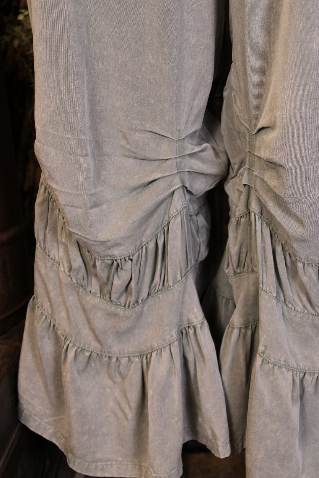 Deep Sea Ruffle Pants
