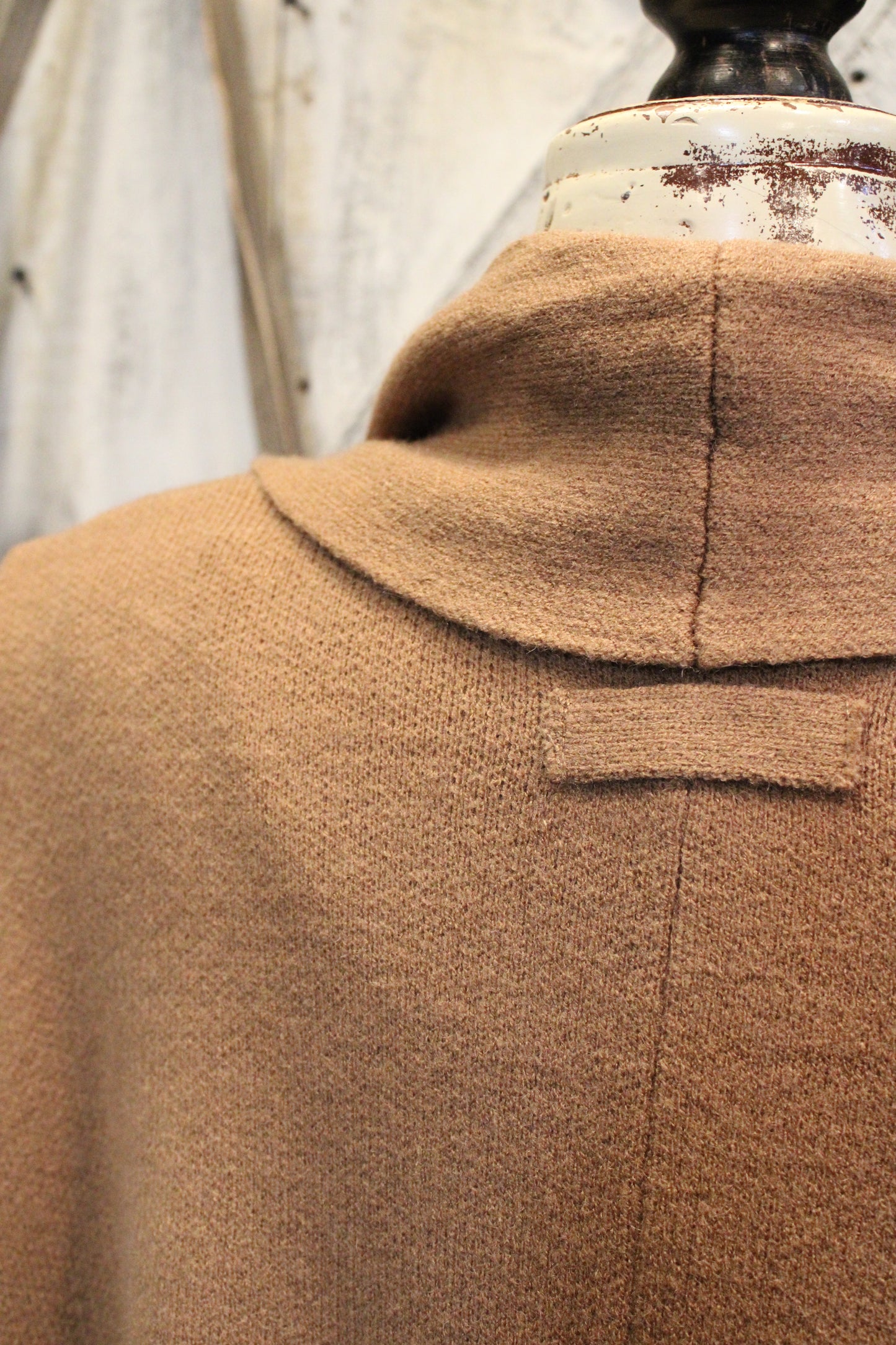 Mocha Sleeveless Cardigan