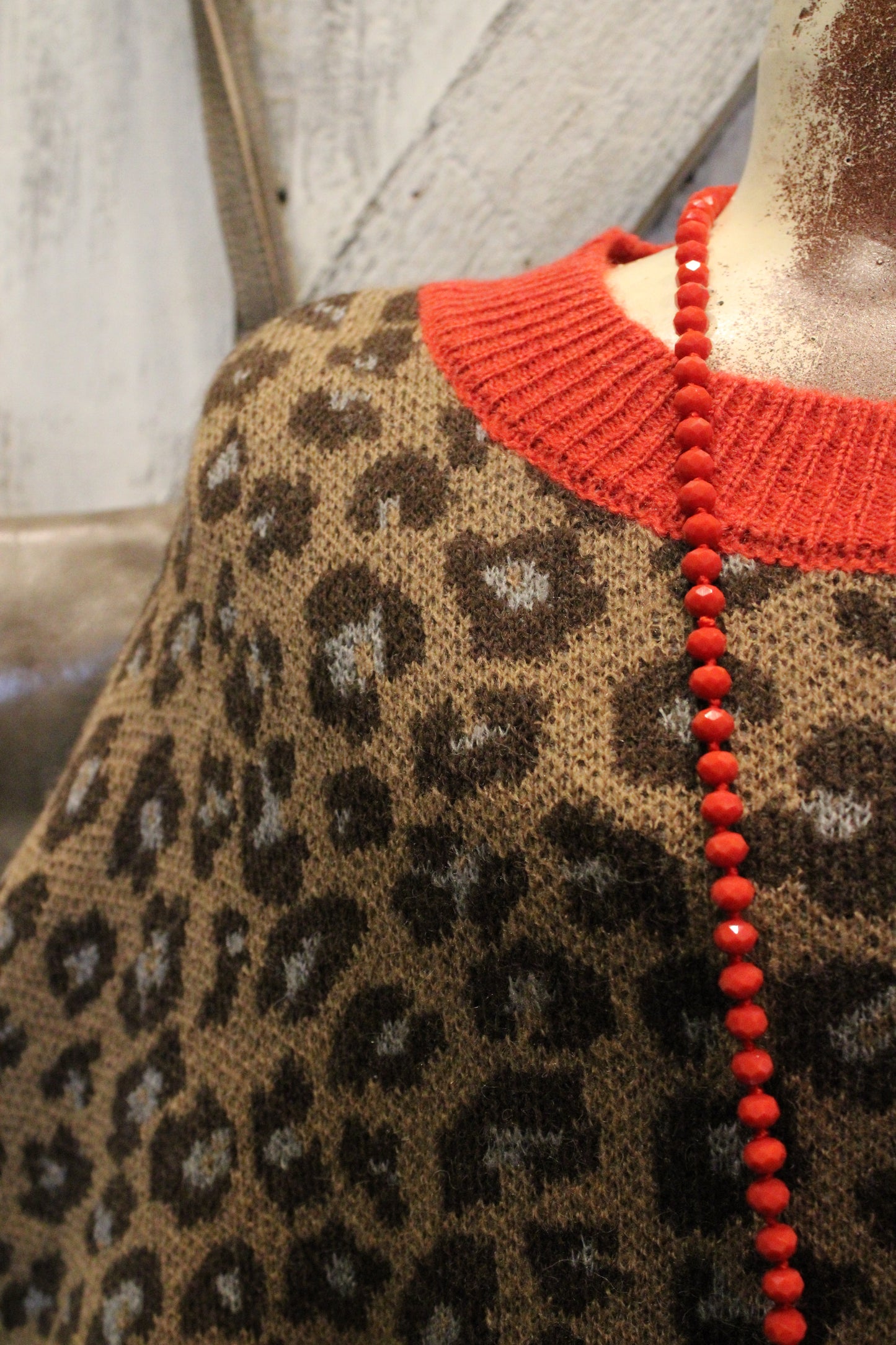 Fierce & Cozy Leopard Sweater
